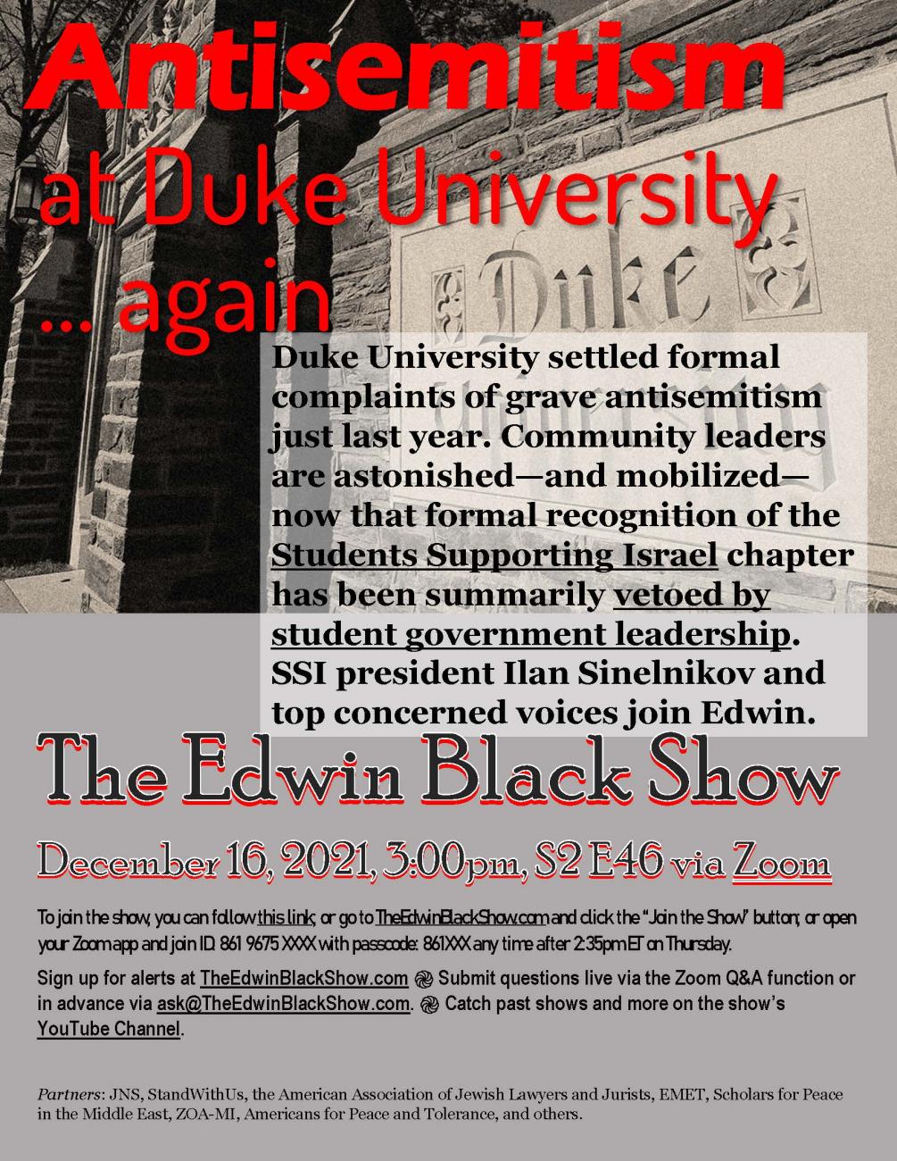 EB Show S02 E46: Duke Antisemitism