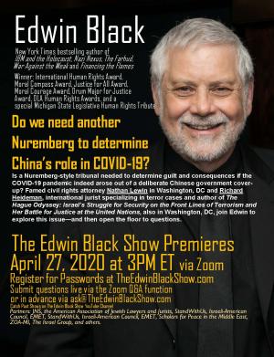 EB Show S1E01: Nuremberg-style Tribunal for China?