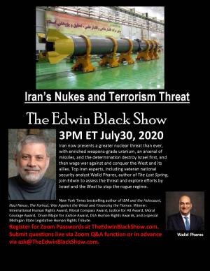 EB Show S1 E20: The Threat from Iran
