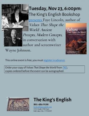 Special Event: Faye Lincoln at The King's English Bookshop
