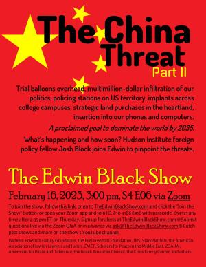 S4 E06: The China Threat Part II