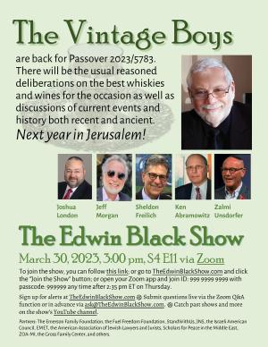 S4 E11: The Vintage Boys for Passover 2023/5783