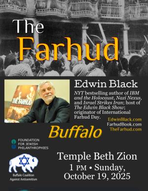 Special Event: Edwin Black on the Farhud in Buffalo