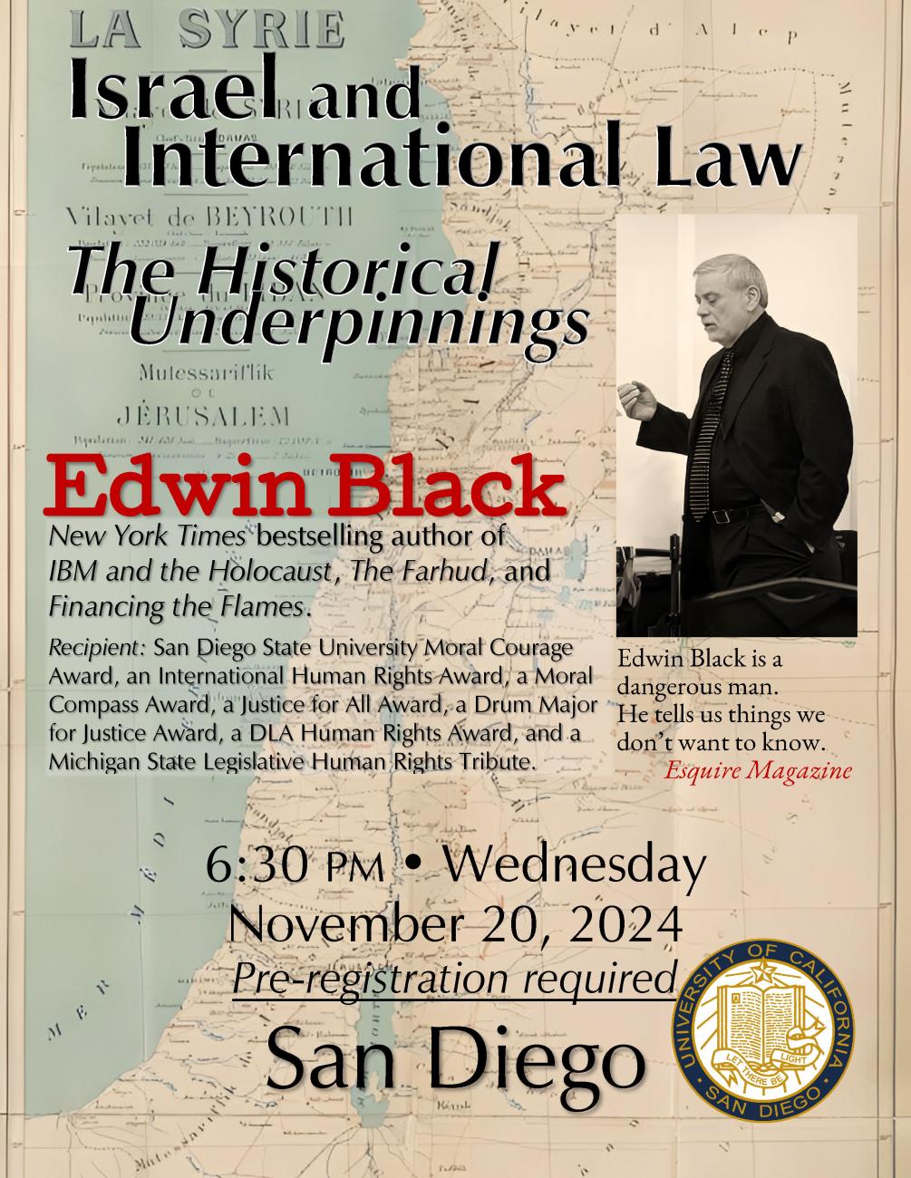 Special Event: Israel and International Law: San Diego