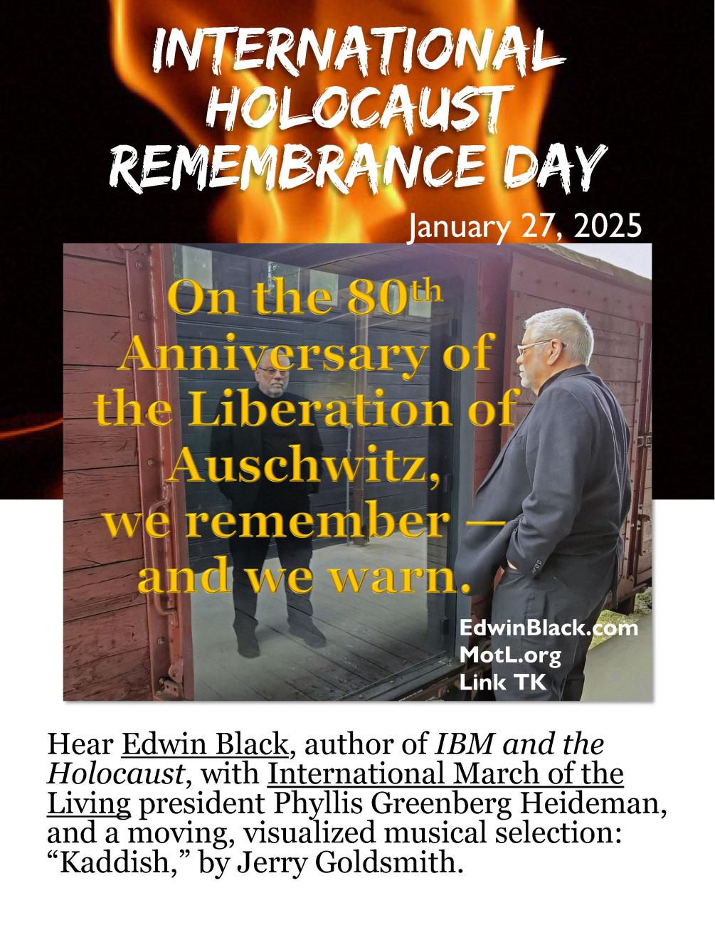 Special Event: International Holocaust Remembrance Day 2025