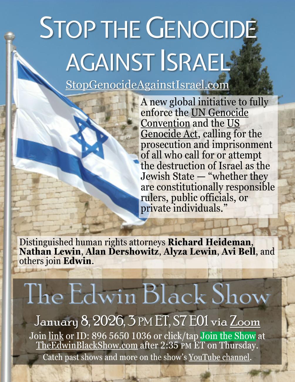 Introducing: Stop the Genocide against Israel