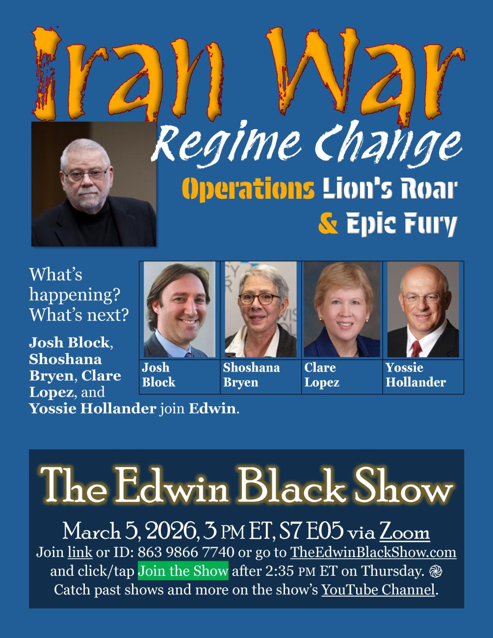 Iran War: Regime Change