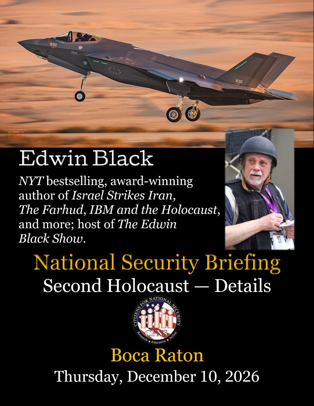 Special event: National Security Briefing, Boca Raton