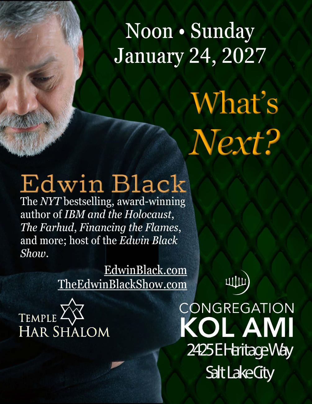 Edwin on what's next for Congregation Kol Ami.