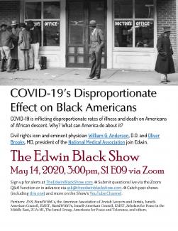 EB Show S01 E09: C-19's Disproportionate Effect on Black Americans