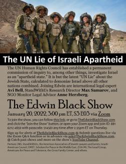 EB Show S3 E03: The UN Lie of Israeli Apartheid