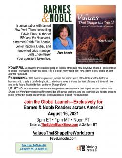 B&N Launch of Values That Shape the World