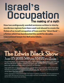 EB Show S3 E22: Israeli's Occupation: The Making of a Myth