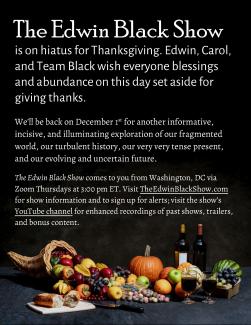 EB Show Thanksgiving Hiatus