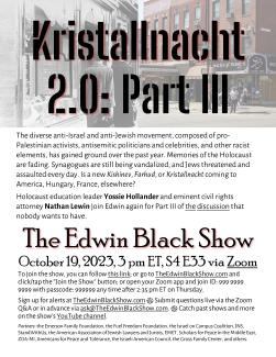 S4 E33: Kristallnacht 2.0 Part III