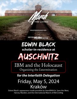 Special Event: IBM and the Holocaust for the Interfaith Delegation