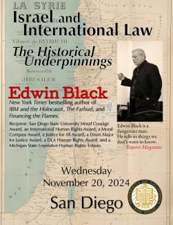 Special Event: Israel and International Law: San Diego