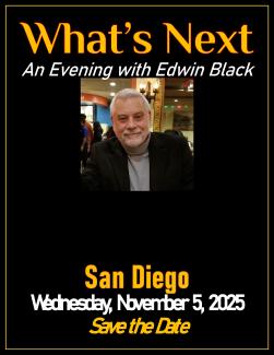 Special Event: An Evening with Edwin Black in San Diego