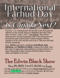 S6 E10: International Farhud Day — Is Canada Next?