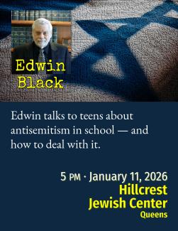 Special Event: Edwin on Antisemitism in School